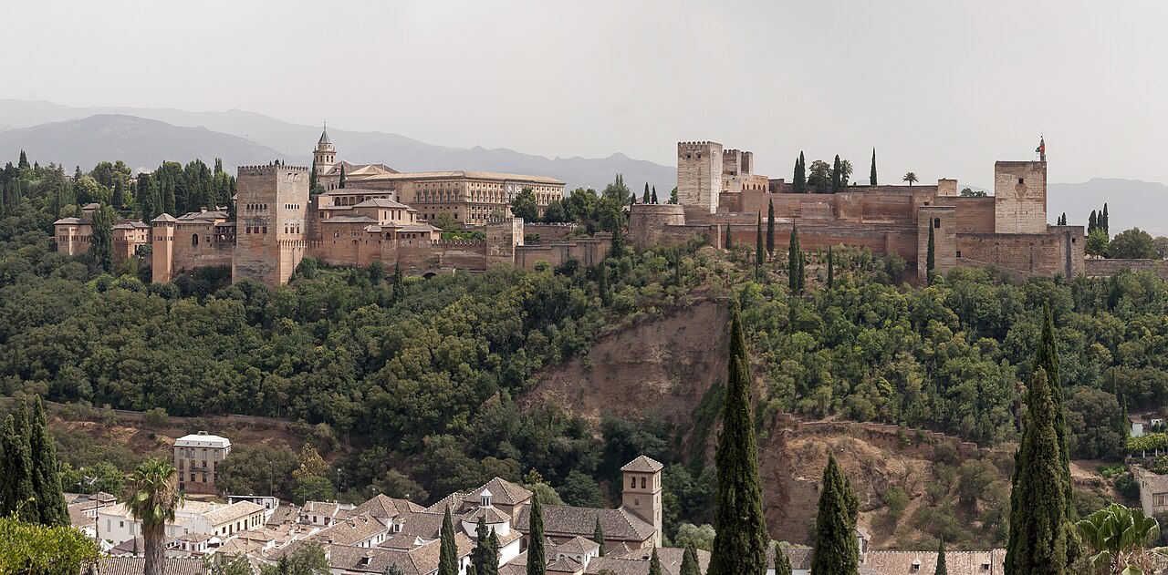 The Alhambra in Granada, Spain