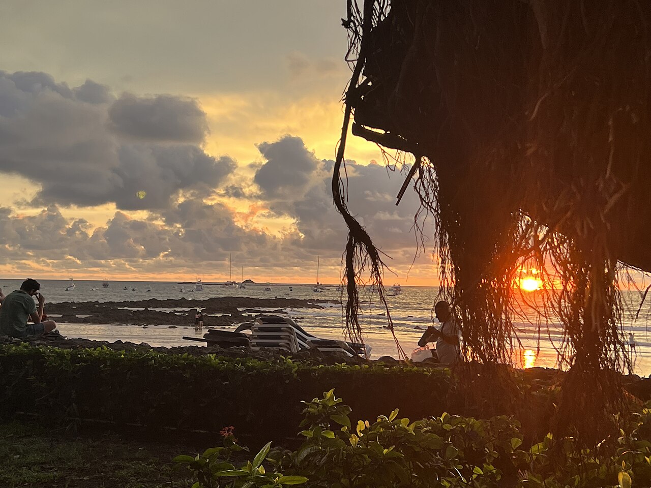 A beach on the Pacific coast of Guanacaste, Costa Rica