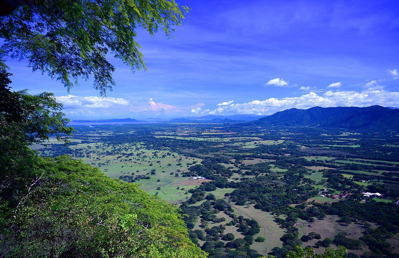 Hills and vegetation in Barra Honda National Park on the Nicoya Peninsula